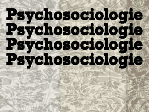 Psychosociologie